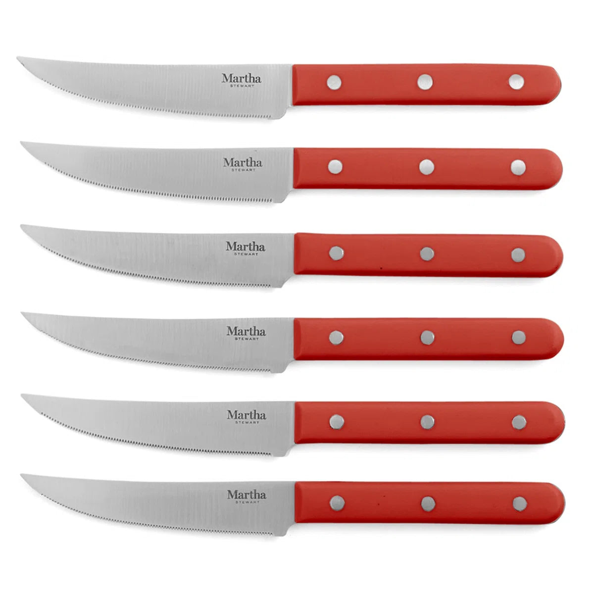 14 Piece Red Knife Block Set