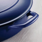 Tramontina Bestow Enameled Cast Iron Covered Skillet
